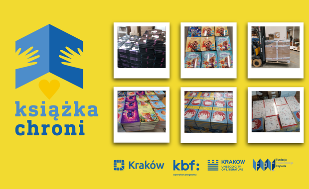 Tir książek dla dzieci uchodźców przyjechał z Ukrainy do Polski
