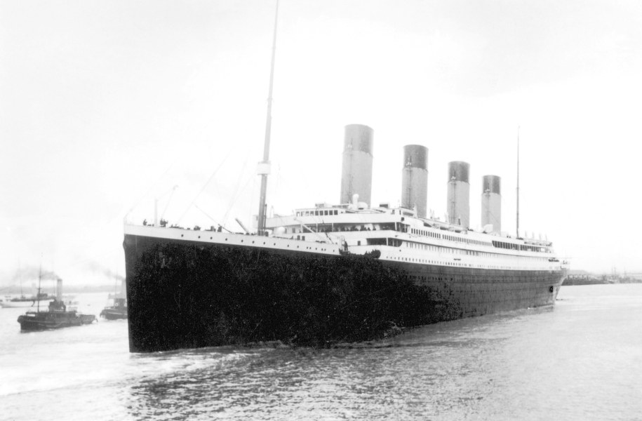 Titanic na archiwalnym zdjęciu /UPPA/Photoshot    /PAP