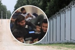 Tłoczą się w kawalerkach, czekając na przerzut do Polski. Zobacz film z migrantami w Mińsku  