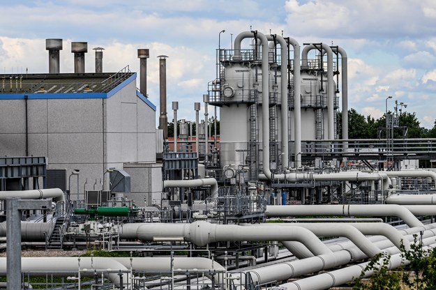 Tłocznia gazu w Mallnow, Niemcy, 11 lipca 2022 r. /FILIP SINGER /PAP