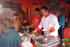 Tłumy na festiwalu "Europa na widelcu"