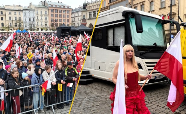 Tłumy na krakowskim Rynku Głównym. IX Ogólnopolskie Śpiewanie Biało-Czerwonych Przebojów z RMF FM za nami