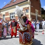 Tłumy na trasie pochodu Lajkonika w Krakowie