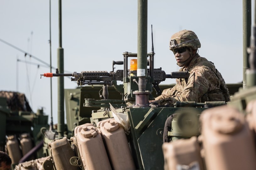 "To będą największe w historii ćwiczenia wojsk amerykańskich na terenie Polski" /AFP /AFP