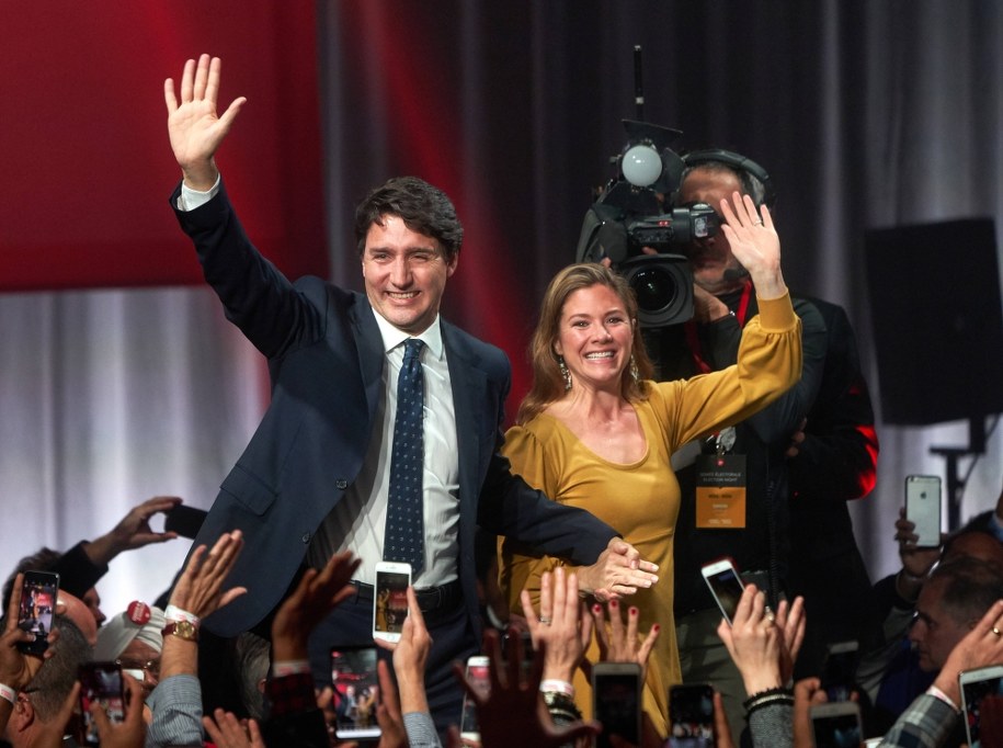 To będzie druga kadencja Trudeau jako premiera /VALERIE BLUM /PAP/EPA
