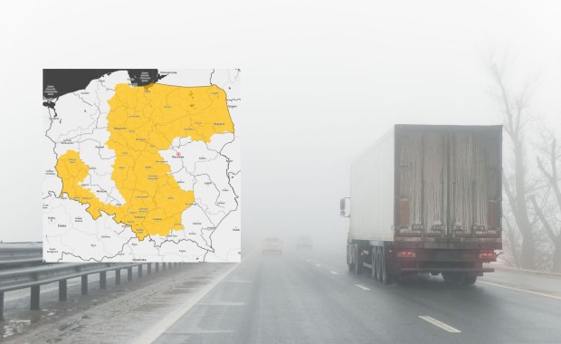 To będzie mglista noc. Ostrzeżenia dla 13 województw