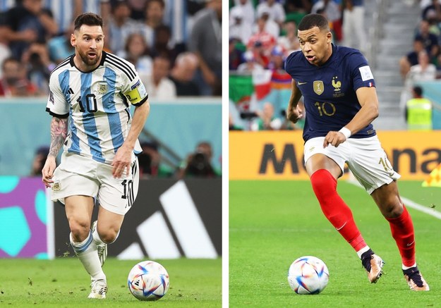 To będzie pojedynek: Lionel Messi kontra Kylian Mbappe /Mohamed Messara / Ali Haider /PAP/EPA