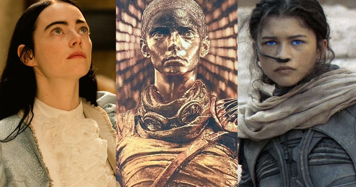 To będzie rok kobiet! Emma Stone ("Biedne istoty"), Anya Taylor-Joy ("Furiosa: A Mad Max Saga") i Zendaya ("Diuna: Część druga") /materiały prasowe