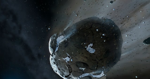 To bogata w wodę asteroida przyniosła wodę na Ziemię /fot. University of Warwick /materiały prasowe