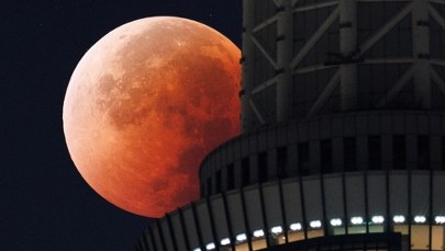 To był "krwawy superksiężyc". Niezwykłe zaćmienie nad Polską