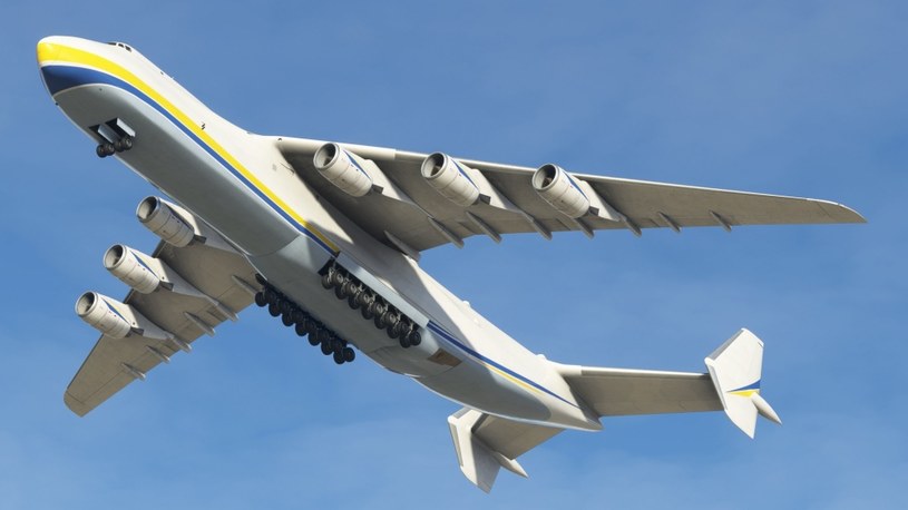 To był największy towarowy samolot świata, ukraiński An-225 Mrija /materiały prasowe