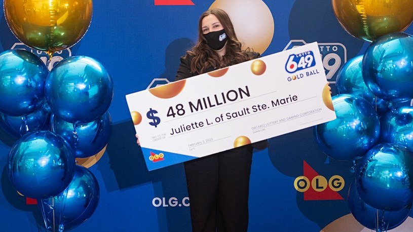 To był pierwszy kupon nastolatki /ONTARIO LOTTERY AND GAMING CORPORATION /