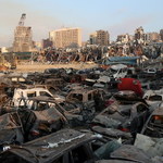 "To było jak wybuch bomby atomowej". Potężne zniszczenia w Bejrucie