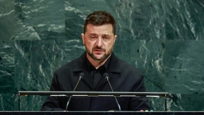 "To chore". Ostre słowa Zełenskiego w Nowym Jorku