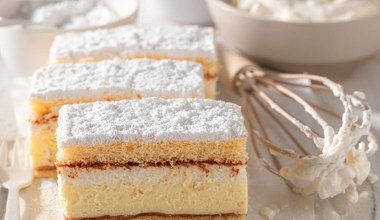To ciasto nie wymaga pieczenia. Jeśli lubisz napoleonkę, zrób je na deser