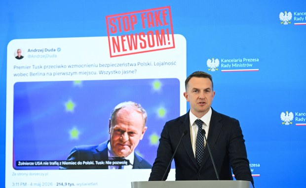 "To, co pisze pan Andrzej Duda jest nieprawdą". Szłapka o dezinformacji
