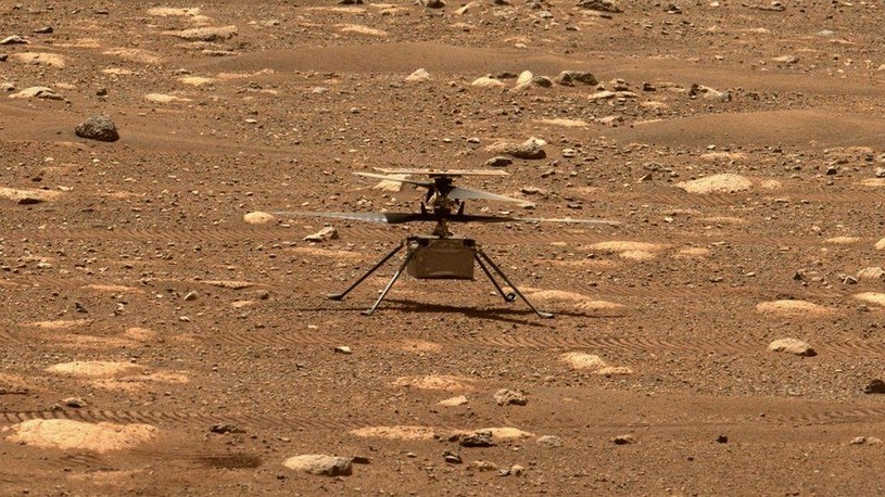 To dopiero początek lotów helikoptera Ingenuity na Marsie /NASA