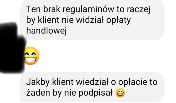 To fragment rozmowy pokazanej nam przez panią Monikę