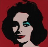 To jedno z 13 portretów aktorki stworzonych przez Warhola /AFP
