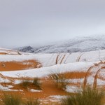 To jedno z najcieplejszych miejsc na Ziemi. Na Saharze spadł śnieg