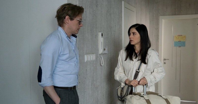 To już koniec związku Radka (Philippe Tłokiński) i Izy (Adriana Kalska)? /Źródło: AIM