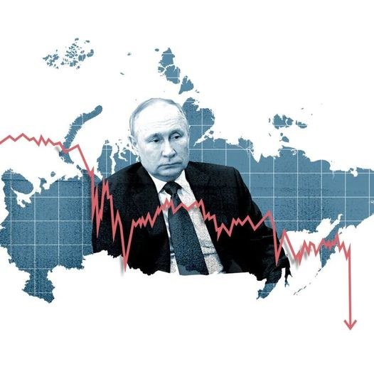To już nie jest upadek... to katastrofa! Rosyjska gospodarka leci w przepaść /Twitter