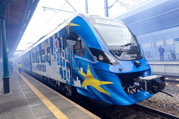 To już ósmy pociąg hybrydowy na zachodniopomorskich trasach. /Urząd Marszałkowski Województwa Zachodniopomorskiego /