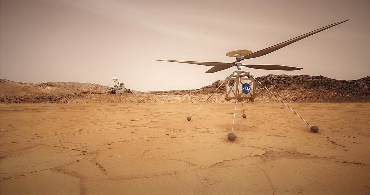 To już pewne, w 2021 roku na Marsie pojawi się pierwszy dron eksploracyjny /Geekweek