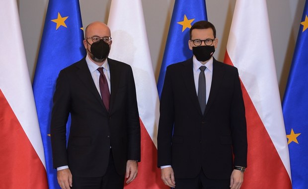 "To kryzys polityczny". Morawiecki i Michel o sytuacji na granicy