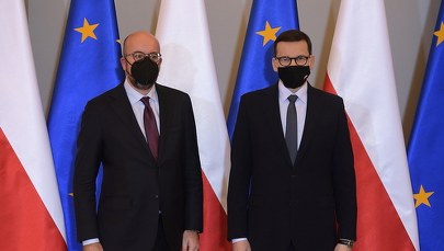 "To kryzys polityczny". Morawiecki i Michel o sytuacji na granicy
