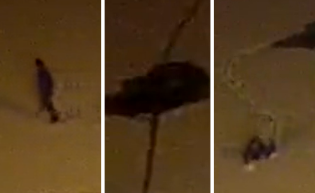 To mogło skończyć się tragicznie. Pod mężczyzną załamał się lód