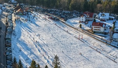 To najlepszy stok narciarski w Polsce. I wcale nie leży na Podhalu