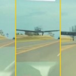 To nie AI. Samolot wojskowy ląduje awaryjnie tuż przed samochodami 