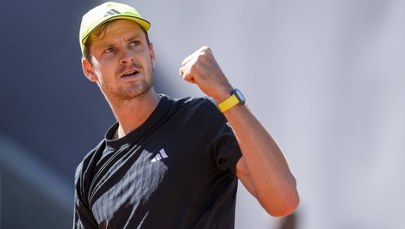 To nie był spacerek. Trudny mecz Huberta Hurkacza w Holandii