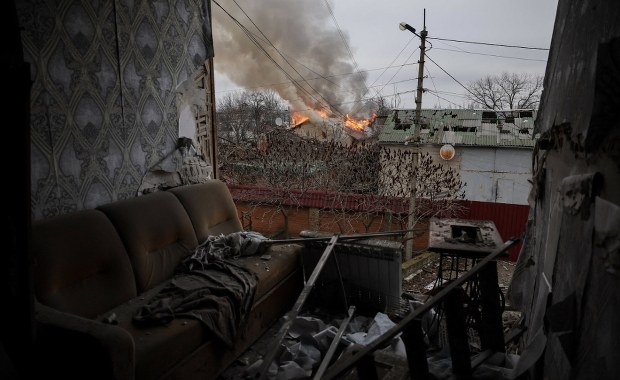 To nie była cicha noc. Świąteczny terror w Ukrainie, są ranni