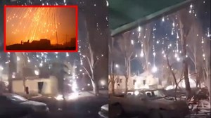 To nie fajerwerki, to deszcz śmierci w ukraińskim mieście