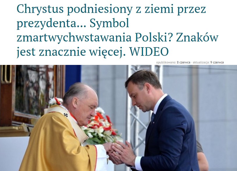 To nie "fejk" /Wpolityce.pl /
