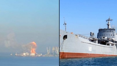 To nie rosyjski "Orsk", to "Saratow" został zniszczony w porcie w Berdiańsku 