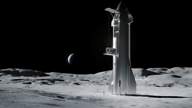 To niesamowite. SpaceX wygrało kontrakt NASA na budowę księżycowego lądownika! /Geekweek