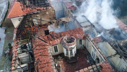 "To niewyobrażalna tragedia". Potężny pożar w uzdrowisku Szczawnie-Zdroju