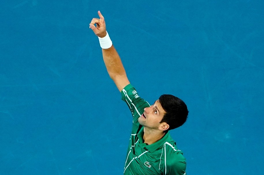 To ósma wygrana Novaka Djokovica w Melbourne /DAVE HUNT /PAP/EPA
