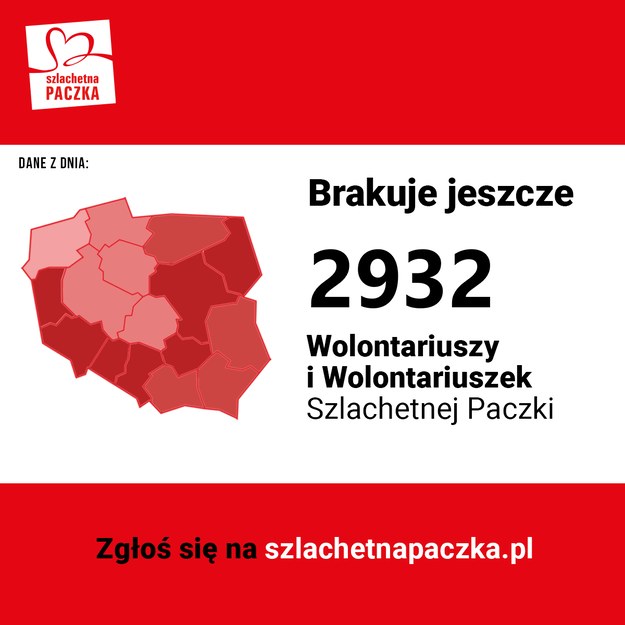 To ostatni moment, by dołączyć do wolontariatu w Szlachetnej Paczce /Materiały prasowe