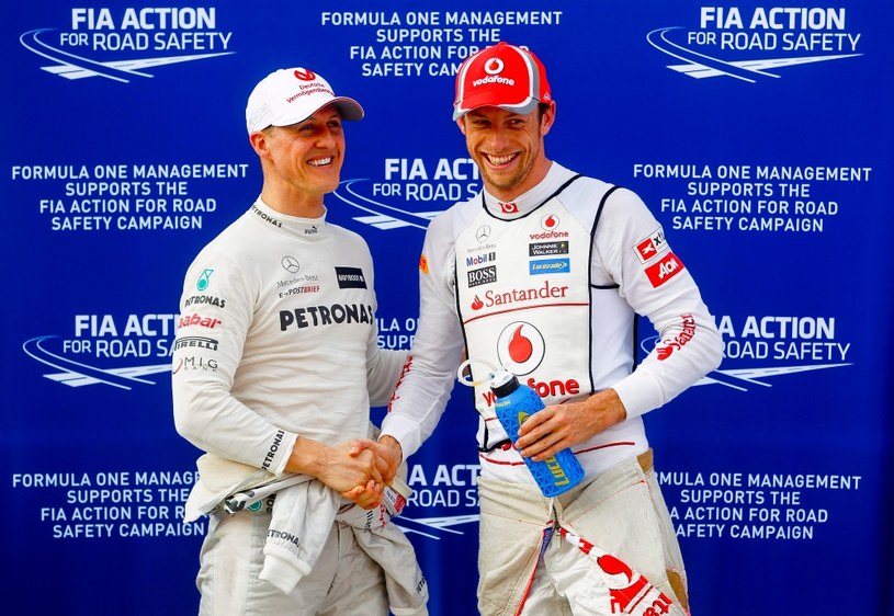 To pierwszy sukces Schumacher od powrotu do F1 /PAP/EPA