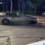 To pijany policjant prowadził Mercedesa SL 500. Zginęły dwie osoby
