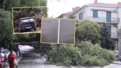 To prawdopodobnie najstraszniejszy film ze Splitu. Pokazuje siłę żywiołu