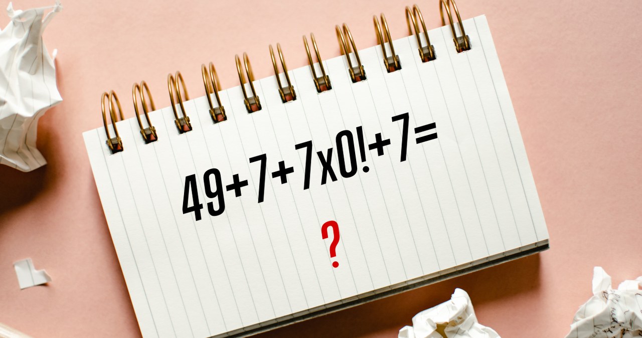 To równanie jest łatwe, a tylko wtedy, jeśli nie przegapisz jednego szczegółu. /Canva Pro