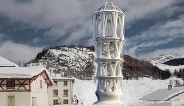 To Tor Alva - najwyższa na świecie wieża z drukarki 3D. Stanie w Alpach