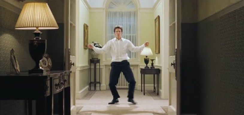 "This is love": Hugh Grant's dance/Press materials