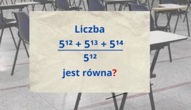 To zadanie to bułka z masłem dla maturzystów. Dasz radę rozwiązać?