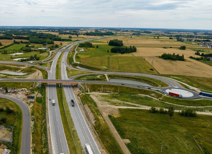 To, że droga wygląda na gotową, nie oznacza, że prace zostały zakończone. /GDDKiA / Krzysztof Nalewajko /GDDKiA